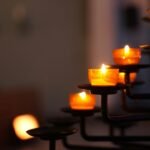 velas e ambiente